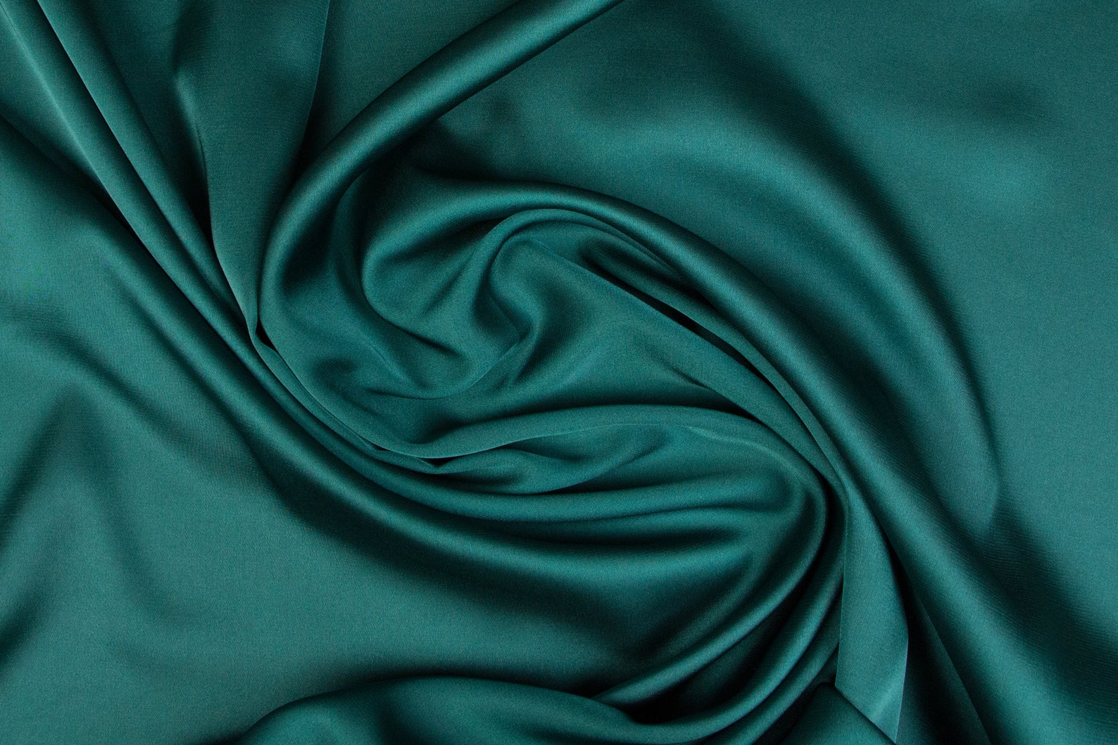 Emerald Green Satin Fabric by the Yard 25 Dark Green Silk Etsy