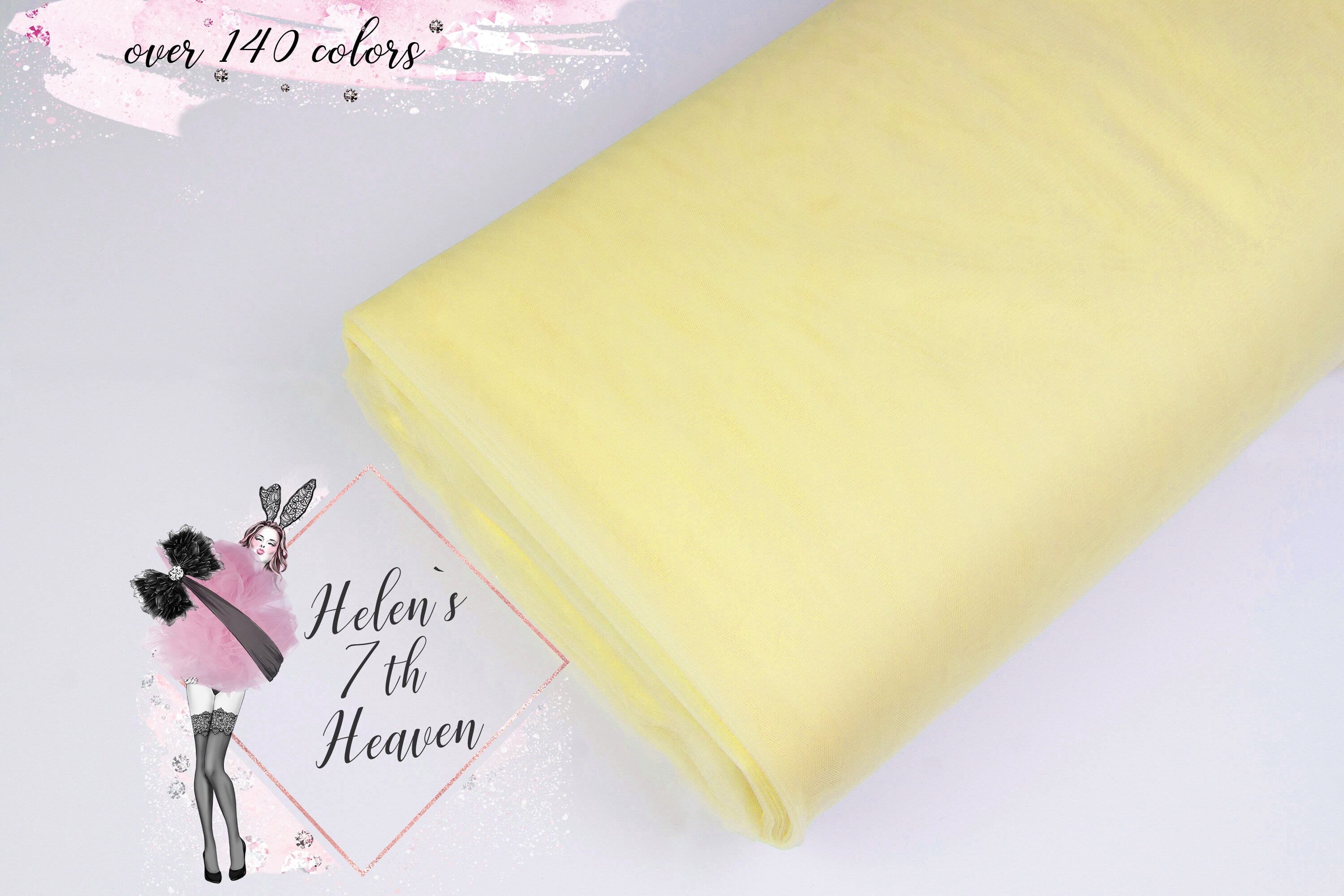 Luxury Tulle by the Yard 300 cm Wide Tulle by the Meter 21 | Etsy