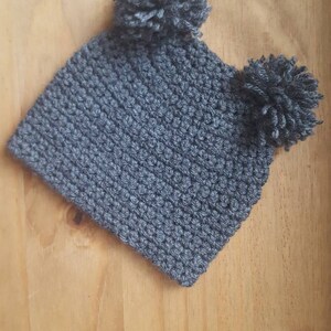 Double Pom Pom Hat image 3