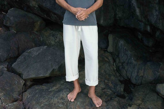 off white dress pants mens