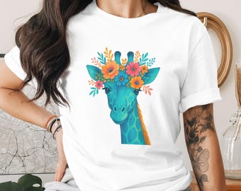 Giraffe PNG, Giraffe Clipart, Sublimation Png, Digital Download Png, Digital, Boho Animal Design