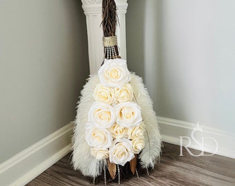 Wedding Broom For Wedding Jumping the Broom For Couple Gift For Home Wedding Jump Broom For Wedding Gift For Engagement Party