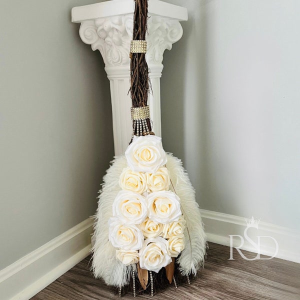 Wedding Broom For Wedding Jumping the Broom For Couple Gift For Home Wedding Jump Broom For Wedding Gift For Engagement Party
