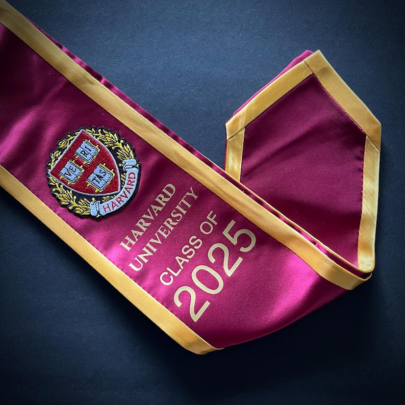 Accessories for Graduation Stole for Commencement Personalized Graduation Sash Customized Graduation Gift for Graduate School image 9