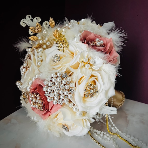 Bouquet for Bride Brooch Bouquet Personalized Bouquet for  display picture 1
