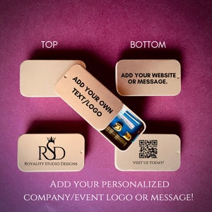 Emergency Kit Company Party Favor Mini Survival Kit for Bridesmaid Proposal box Emergency Items Personalized Keepsake Company Logo Favor Tin