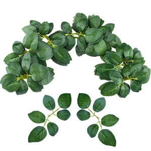 Artificial Leaves For Wedding DIY Decor Wreath for Home Decor DIY Centerpiece Floral Arrangement for Artificial Greenery In Bulk image 1