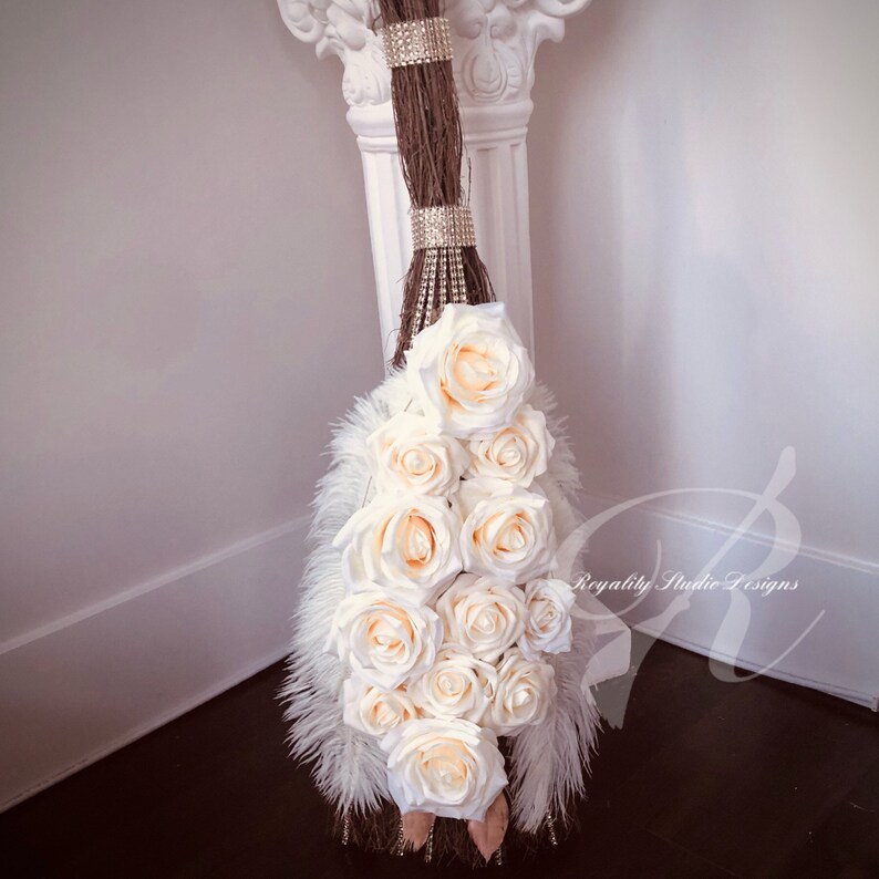 Wedding Broom Wedding Tradition of Jumping the Broom Etsy
