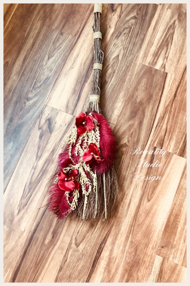 Wedding Broom Wedding Tradition of Jumping the Broom Etsy