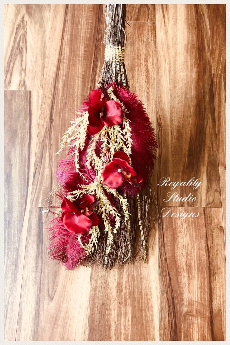 Wedding Broom Wedding Tradition of Jumping the Broom Etsy