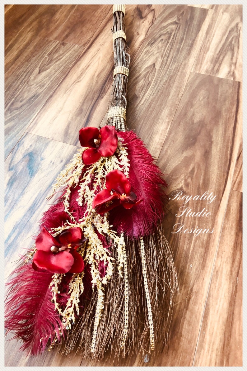 Wedding Broom Wedding Tradition of Jumping the Broom Etsy