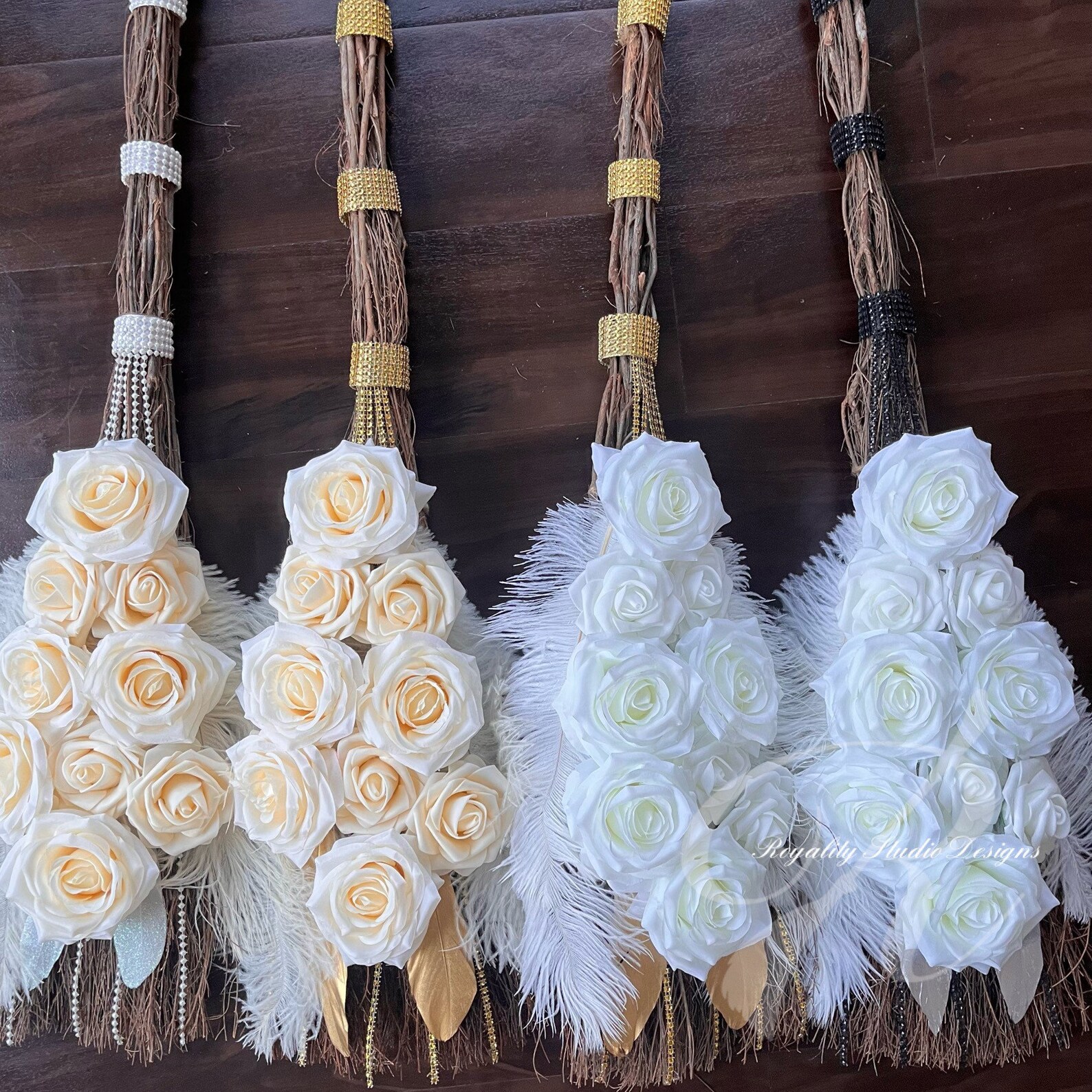 Wedding Broom Wedding Tradition of Jumping the Broom Etsy
