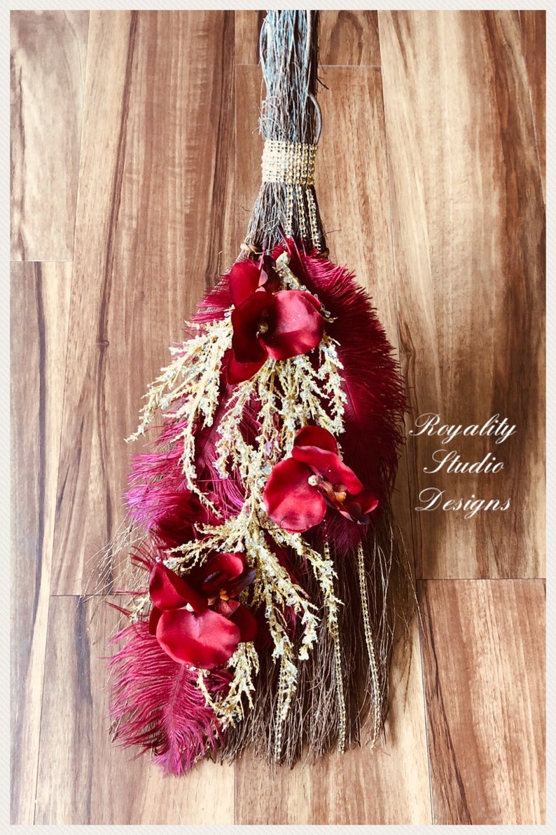 Wedding Broom Wedding Tradition of Jumping the Broom Etsy
