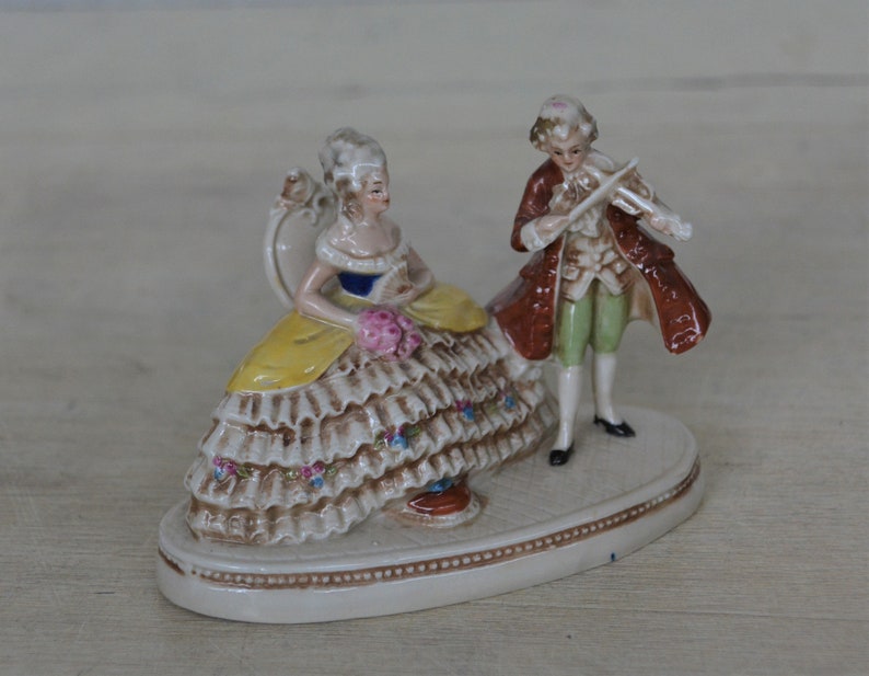 Antique German Figurine in 18th Century Style Romantic Couple Etsy