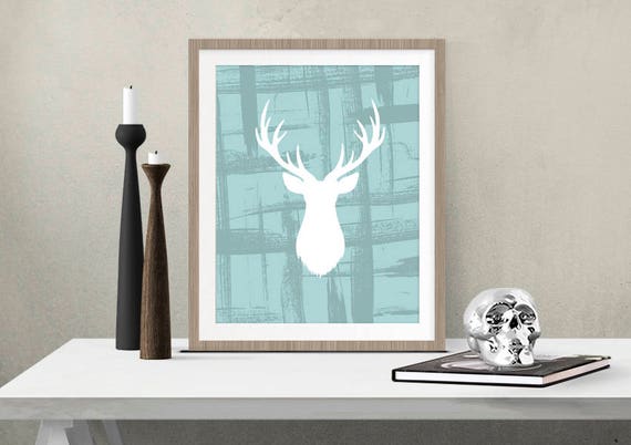 Man Cave Wall Decor Gifts For Men Deer Baby Shower Etsy