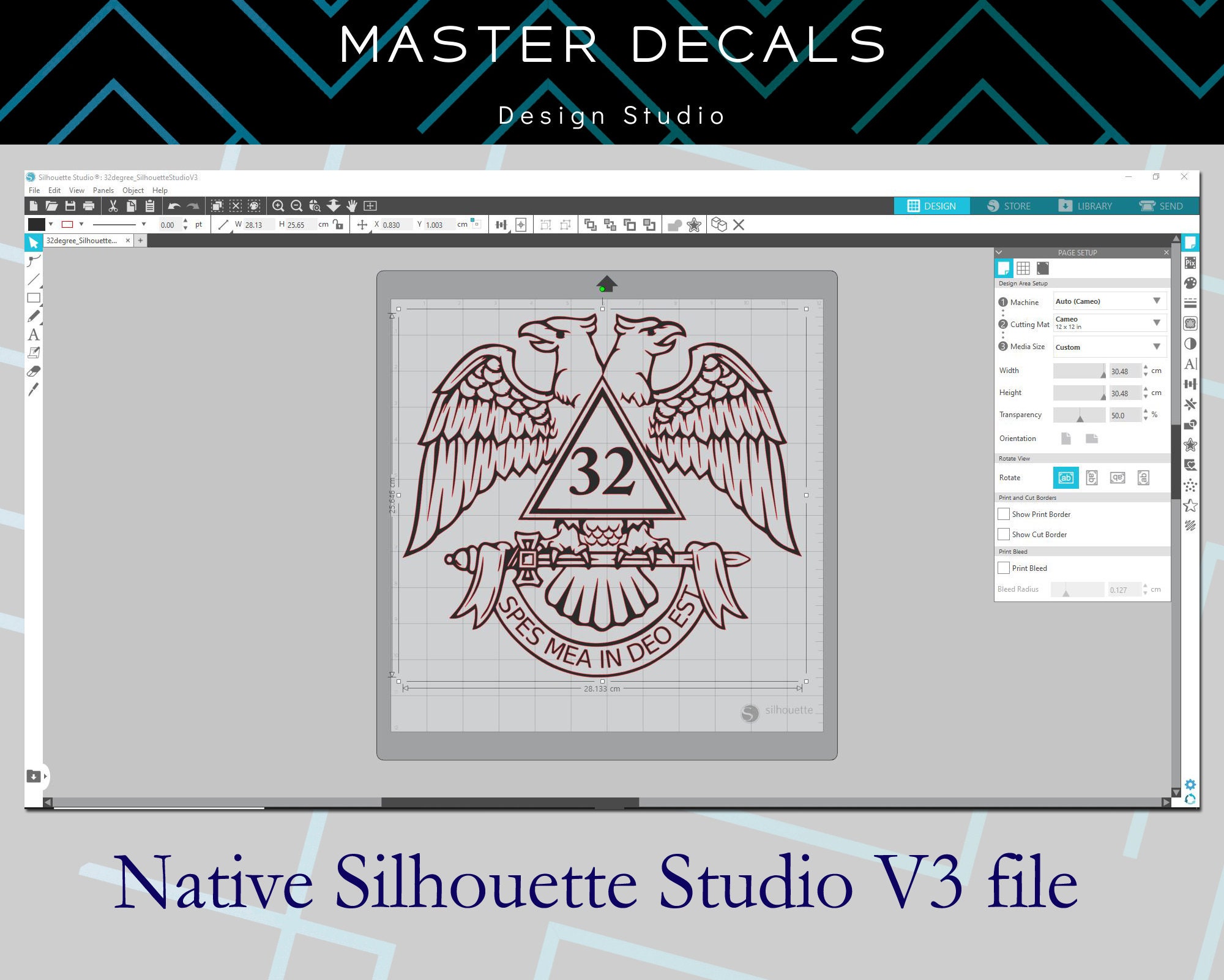 Masonic 32nd Degree Double Eagle Design (digital Files) - Etsy Australia