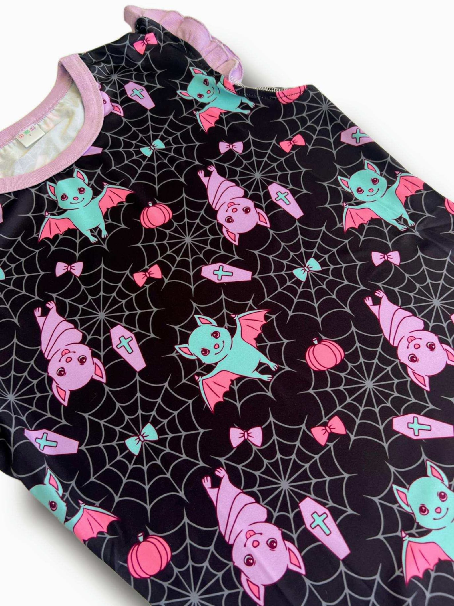 Kawaii Goth Romper Pastel Goth Abdl Little Age Regression Etsy