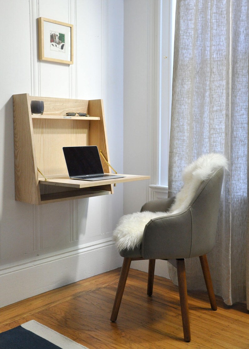 Handmade Wallhanging Desk Secretary Desk Personal Etsy