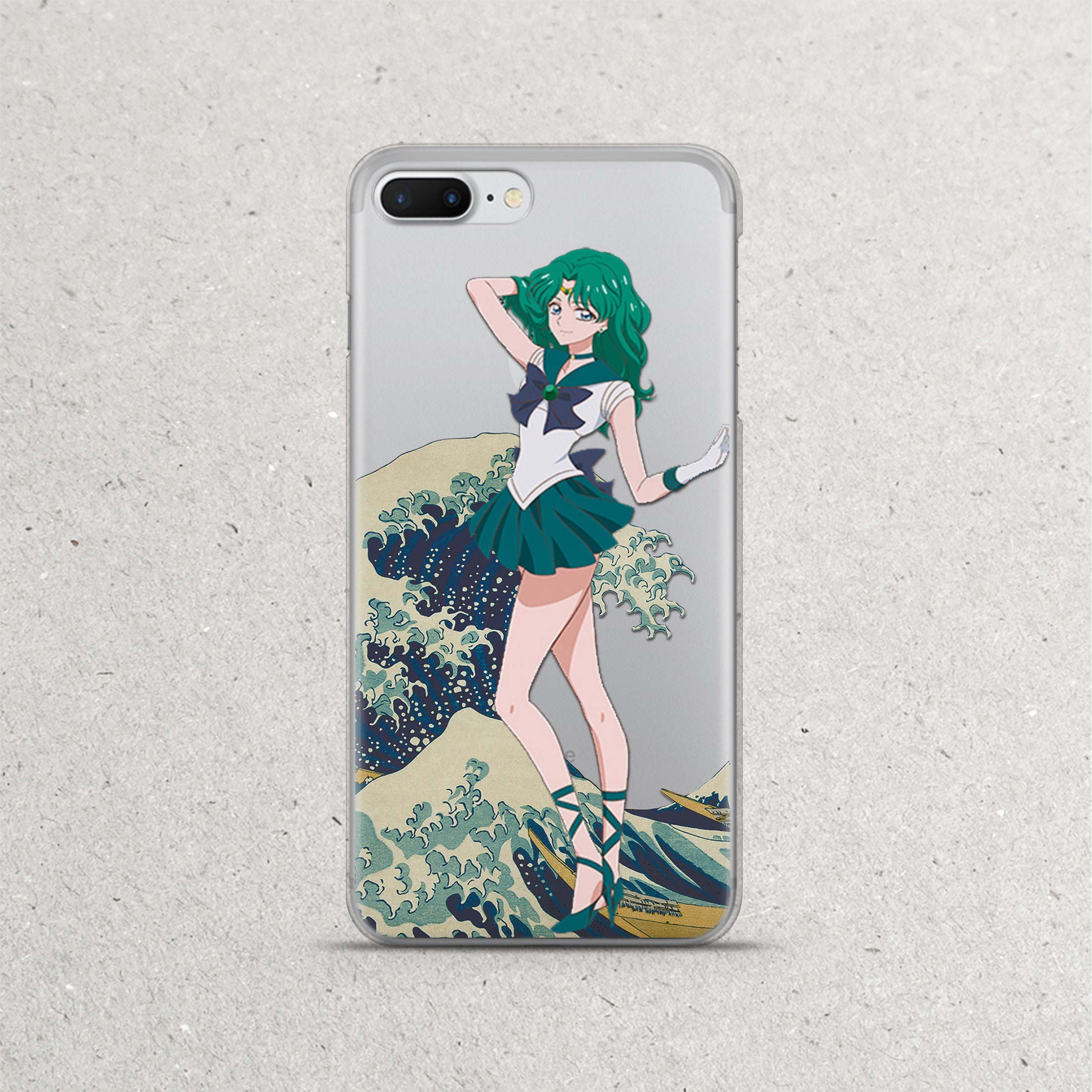 Sailor Moon Neptune IPhone Case Anime For IPhone X Xs Max Xr 8 Etsy
