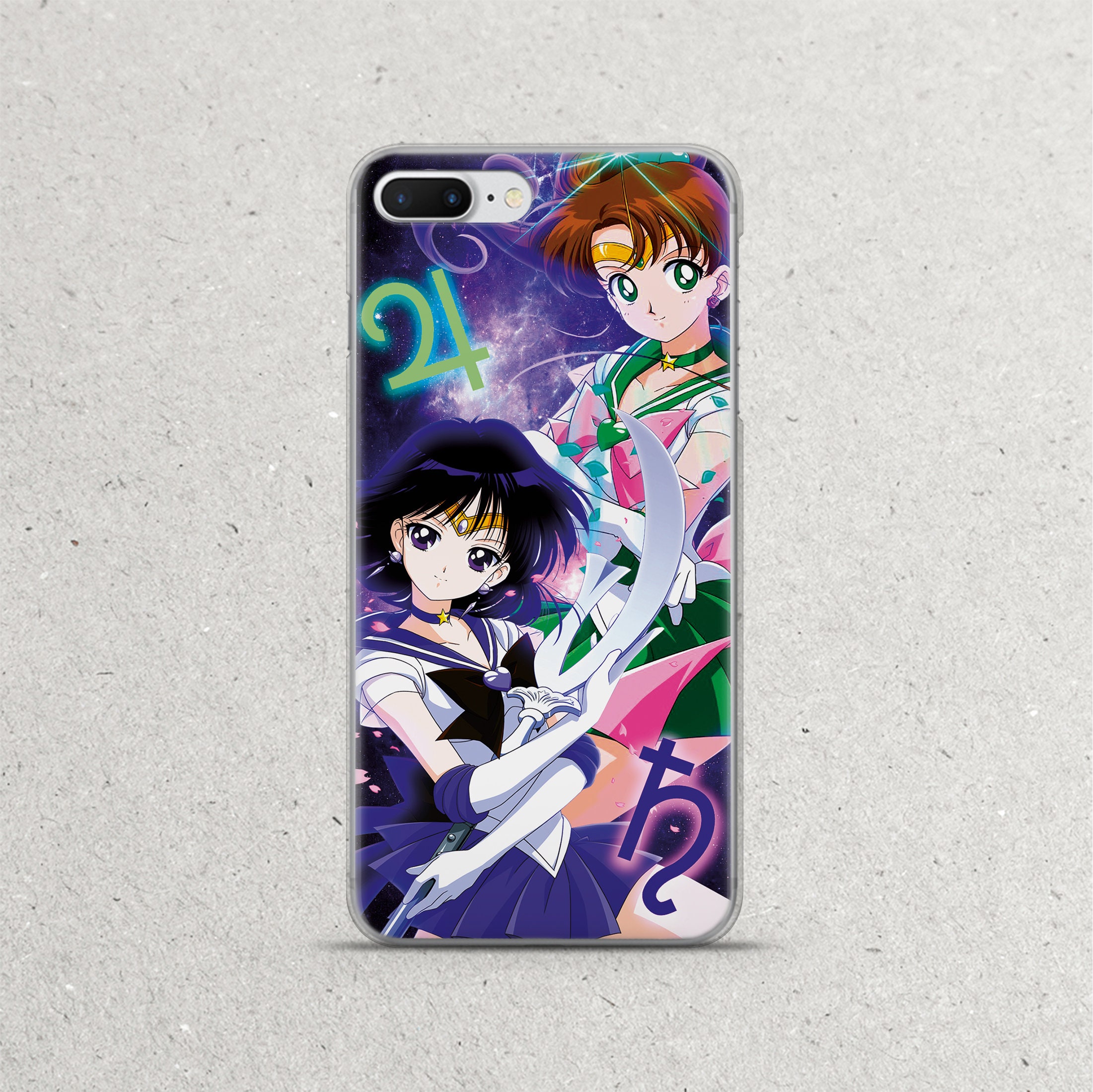 Sailor Moon Saturn And Jupiter Anime Phone Case IPhone X Xs Etsy