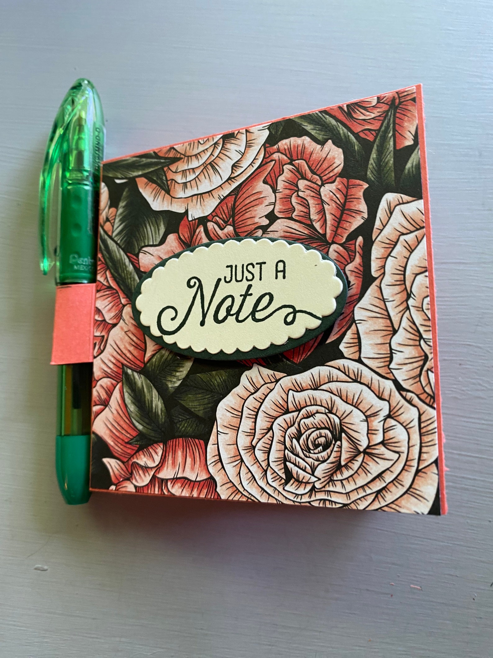 Sticky Note Holder With Pen, Sticky Note, Memo Pad, Notepad, Classroom