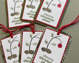 Free Printable Christmas Tags- Charlie Brown Christmas Theme
