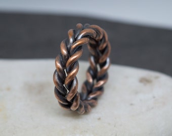 Copper ring - Mens ring - Thumb ring