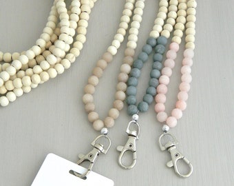 Beaded Lanyard Etsy