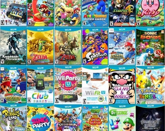 Digital Download**200+ Wii U USA Games/Updates/DLC for ((MODDED Real System))