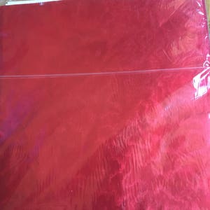 Shiny Red Textured Vintage Wrapping Paper