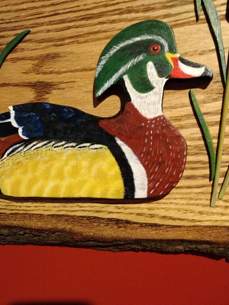 Wood Duck Wall Art 3D Wood Duck Wall Hanging Wood Duck With Etsy