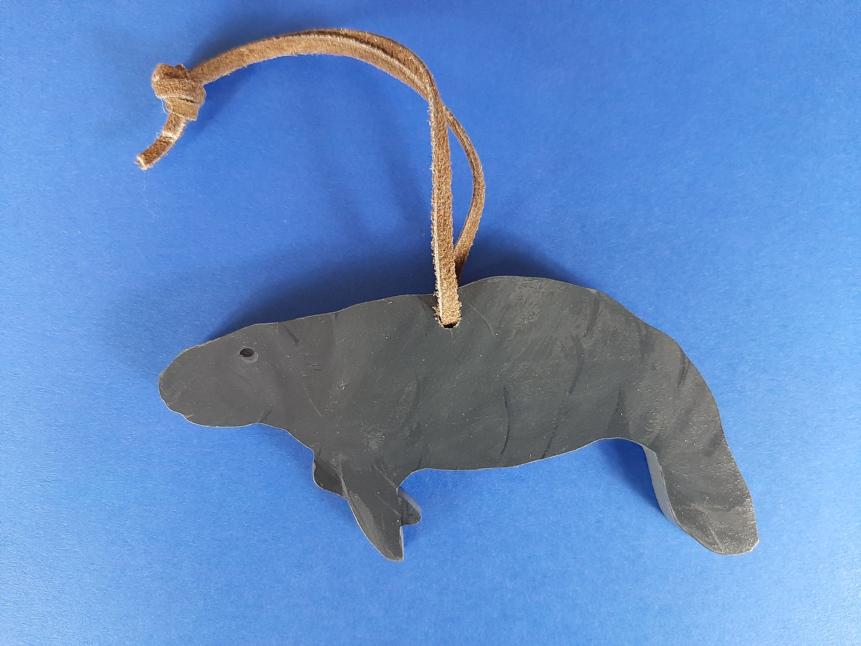 Manatee Ornament Large Manatee Christmas Ornament Manatee Etsy