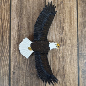 Bald Eagle Magnet Large Bald Eagle Kitchen Magnet Eagle Decor | Etsy
