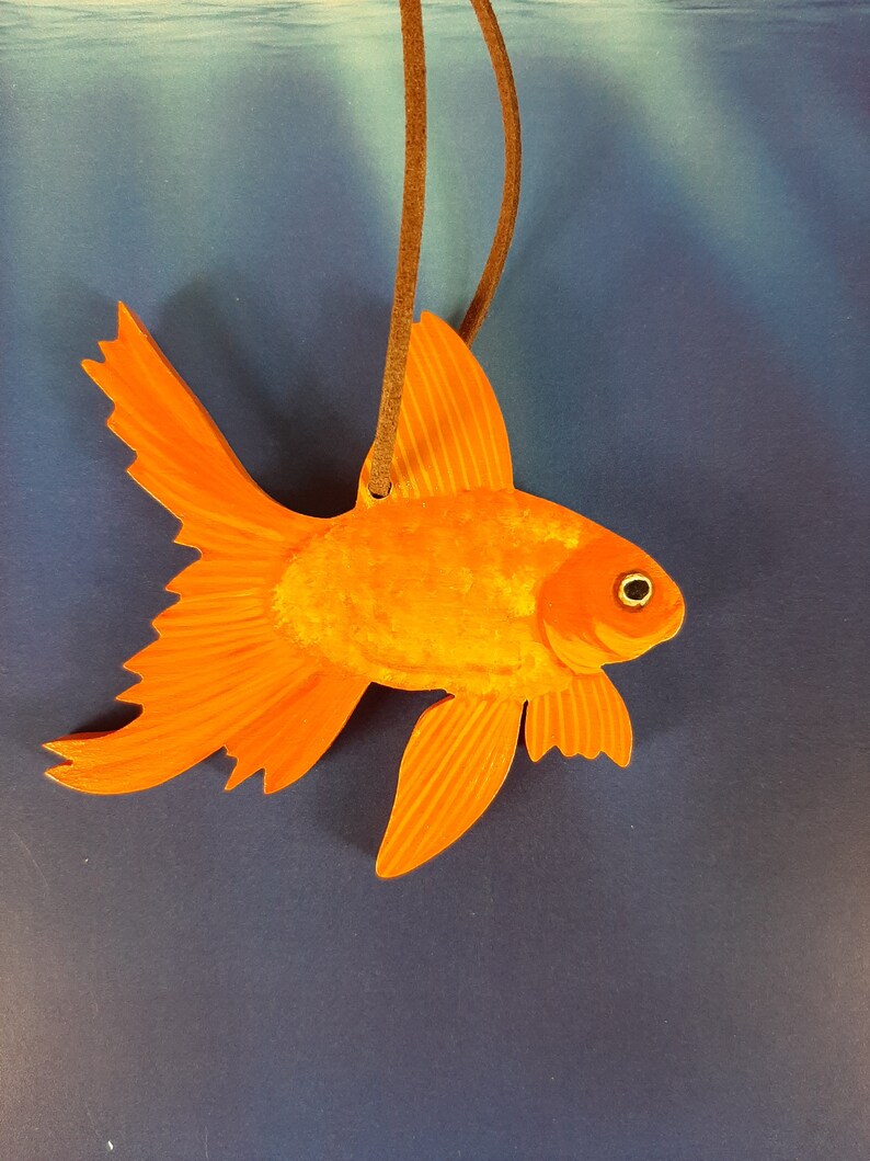Goldfish Ornament Fantail Goldfish Ornament Fantail Goldfish Etsy