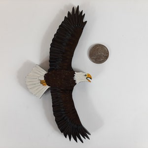 Bald Eagle Magnet Large Bald Eagle Kitchen Magnet Eagle Decor | Etsy