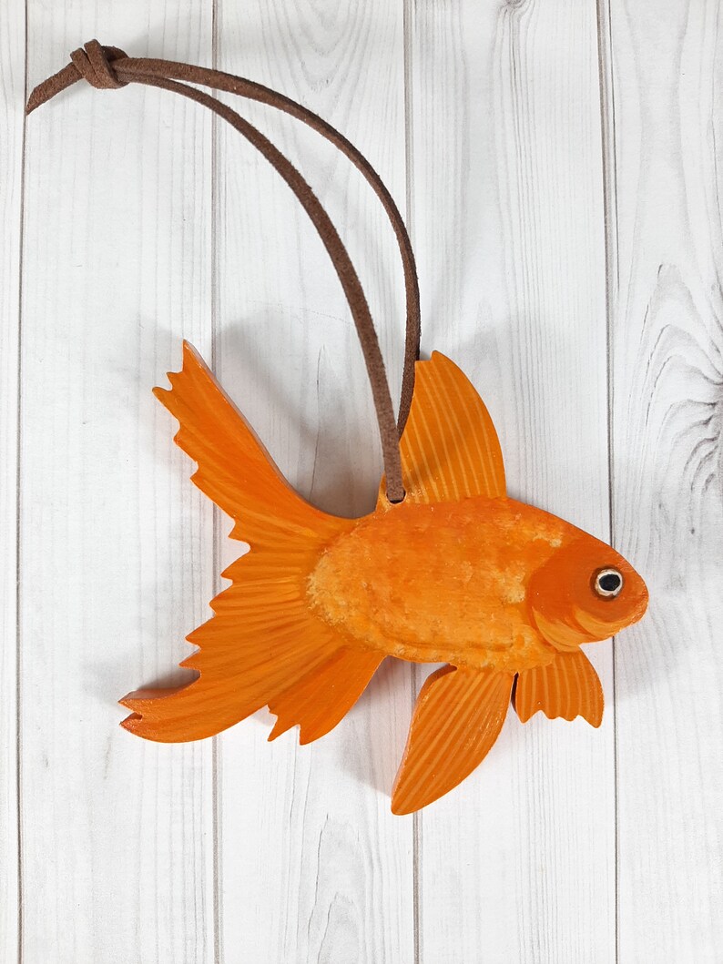 Goldfish Ornament Fantail Goldfish Ornament Fantail Goldfish Etsy
