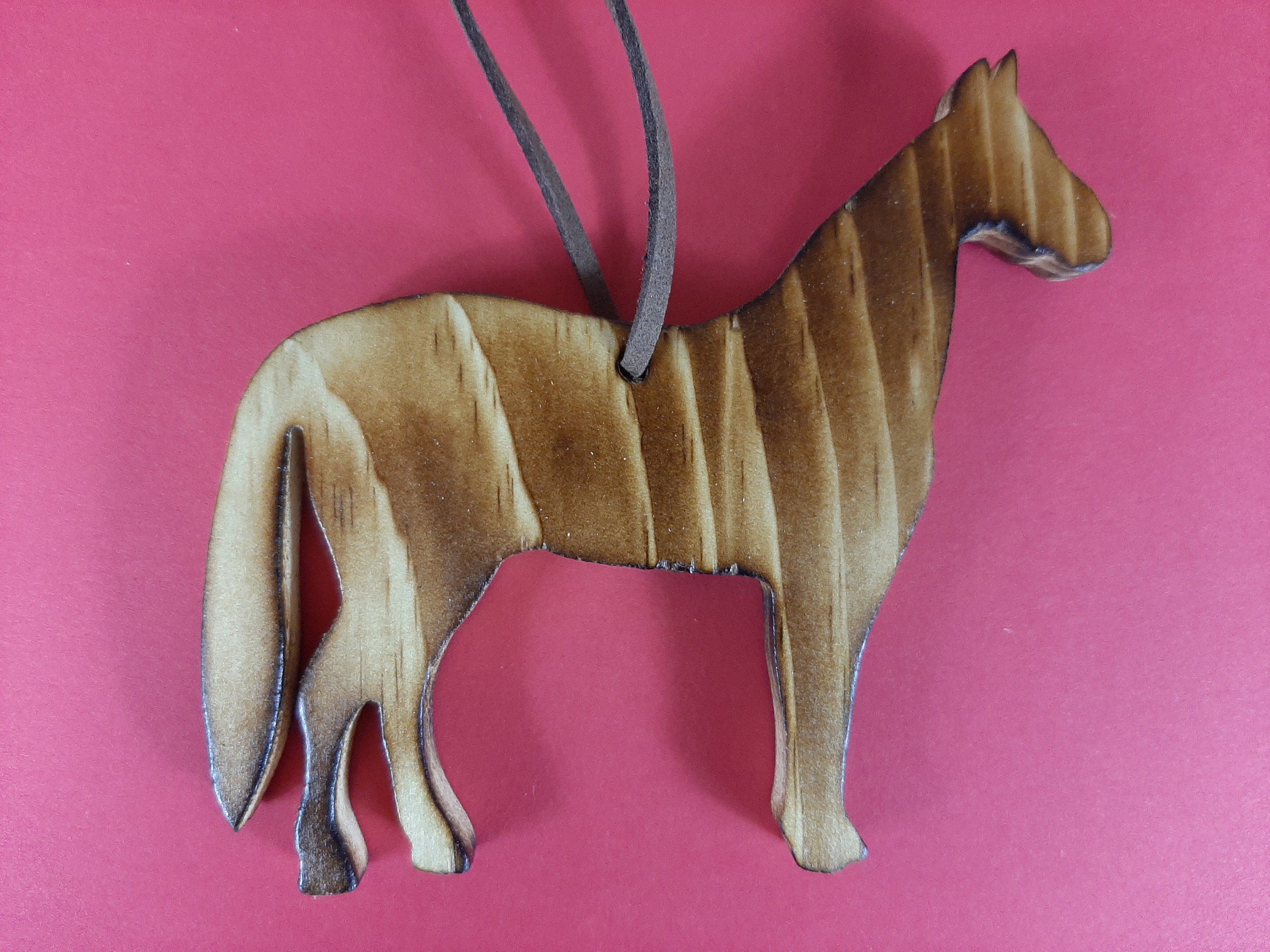 Horse Ornament Wood Horse Christmas Ornament Rustic Horse Etsy