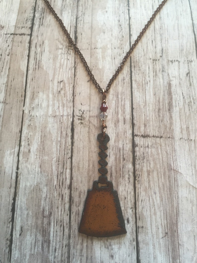 Mississippi State Cowbell Necklace Etsy