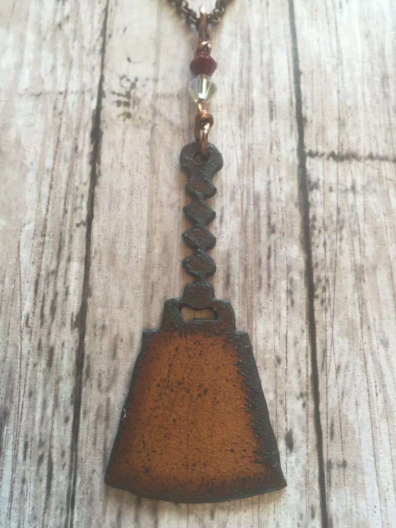Mississippi State Cowbell Necklace Etsy