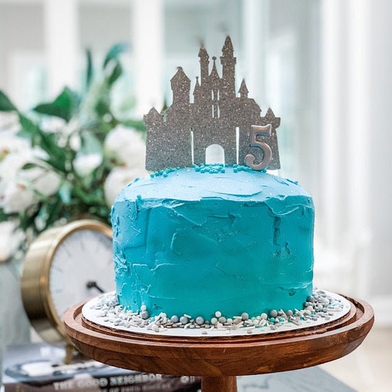 Cinderella Castle Cake Topper Etsy France