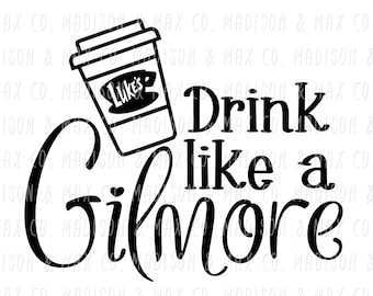 Gilmore Girls Svg Etsy