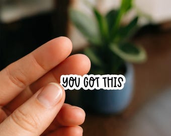 Tú puedes / Pegatinas motivacionales / Citas positivas / Salud mental / Amor propio / Inspiración / Alentadoras / Pegatinas