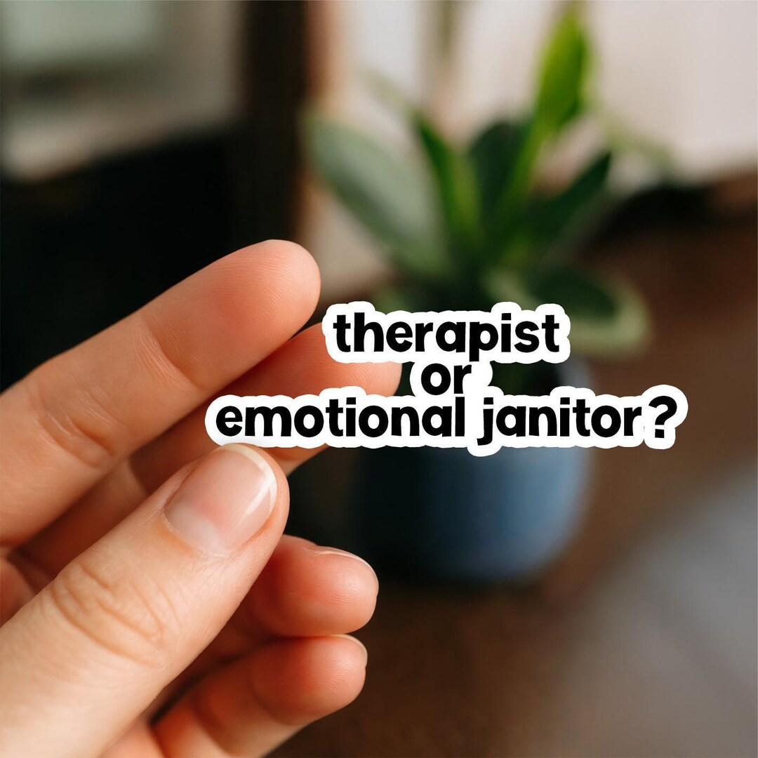 Therapist Sticker Therapist Sticker, Psych Student Sticker | Funny Psychiatry Gift ...