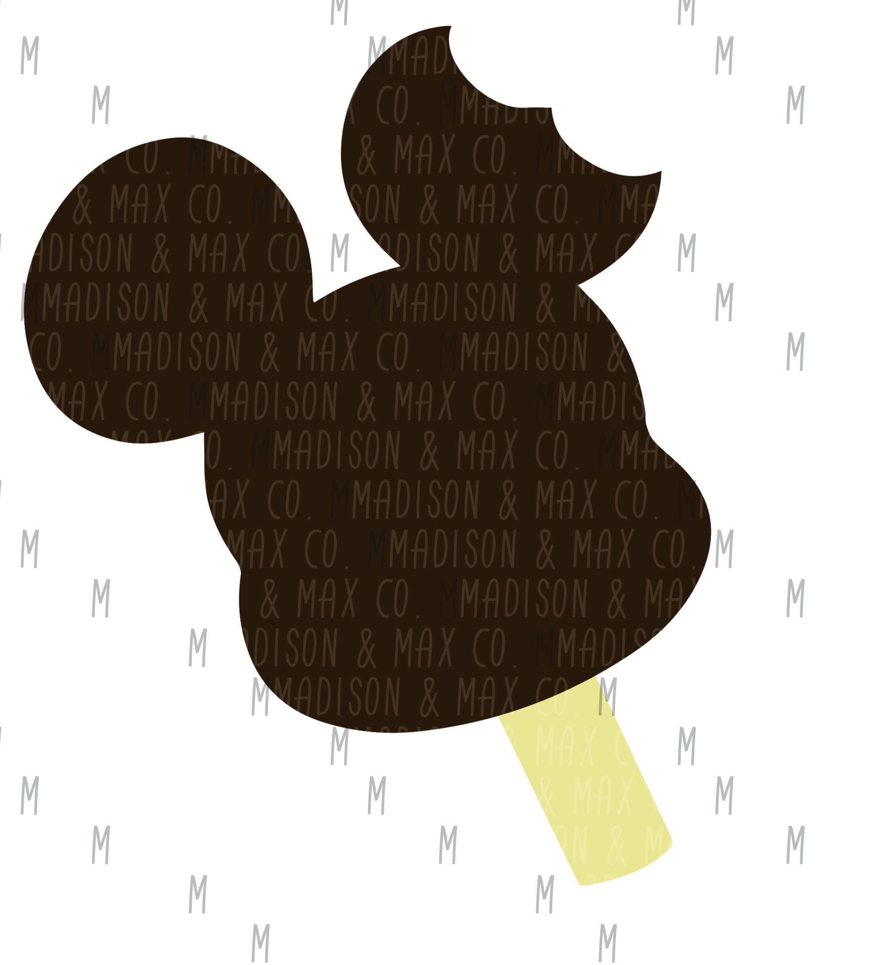 Papercraft Scrapbooking Disney SVG png svg Cut File Mickey Ice Cream