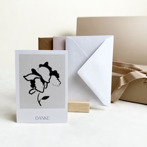 Danke Karte, Minikarte A7 Danke Minikarte kleine Karte kleine Postkarte Karte Geschenk Geschenkanhänger Geschenkverpackung Geschenkpapier