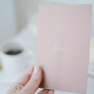 Danke Karte, Grußkarte Danke, Postkarte Danke, Karte für jeden Anlass, hochwertige Karte