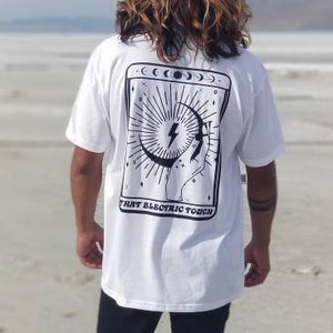 That Electric Touch Grafik Shirt | Herren Rave T- Shirt| Tarot Karte|