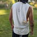 Reflective Graphic Cut off Shirt - Etsy