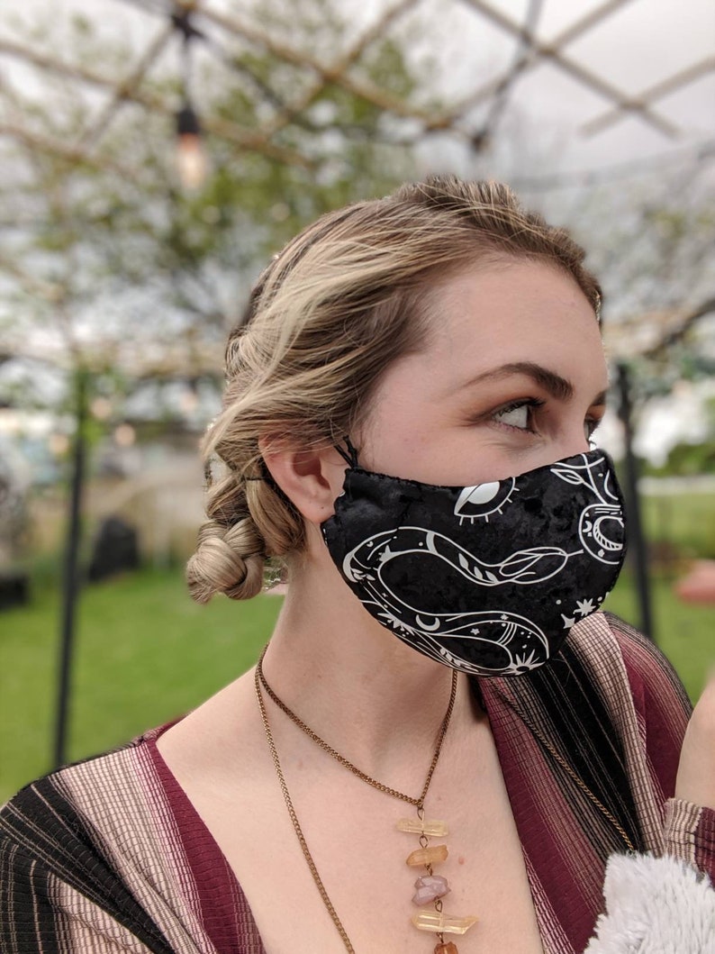 Rave Mask Festival Mask Dust Mask Mystic Mask Face Mask Etsy