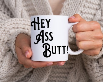 Hey Ass Butt! | Cass, Castiel, Supernatural Mug